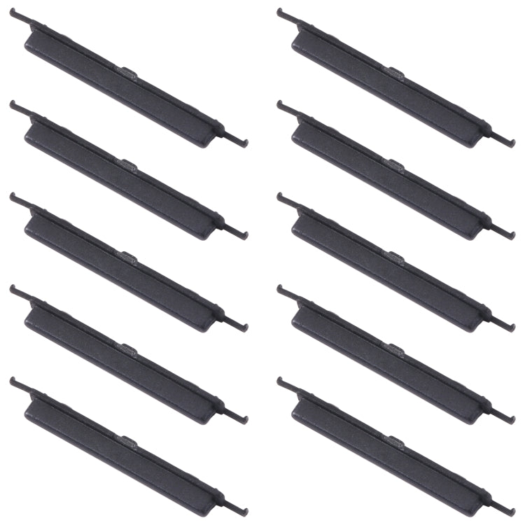 10pcs Volume Control Button, For Samsung Galaxy S20 FE SM-G780, For Samsung Galaxy Z Flip 5G SM-F707, For Samsung Galaxy M23 SM-M236, For Samsung Galaxy A23 SM-A235, For Samsung Galaxy A53 5G SM-A536, For Samsung Galaxy A73 5G SM-A736...
