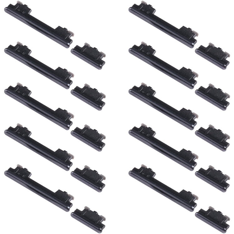 10pcs Volume Control Button, For Samsung Galaxy S20 FE SM-G780, For Samsung Galaxy Z Flip 5G SM-F707, For Samsung Galaxy M23 SM-M236, For Samsung Galaxy A23 SM-A235, For Samsung Galaxy A53 5G SM-A536, For Samsung Galaxy A73 5G SM-A736...