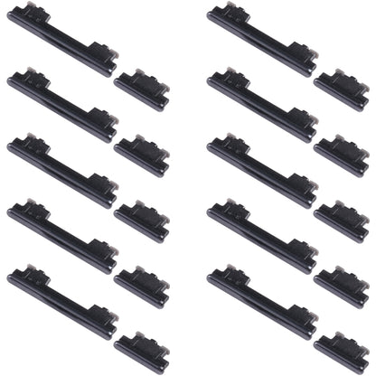 10pcs Volume Control Button, For Samsung Galaxy S20 FE SM-G780, For Samsung Galaxy Z Flip 5G SM-F707, For Samsung Galaxy M23 SM-M236, For Samsung Galaxy A23 SM-A235, For Samsung Galaxy A53 5G SM-A536, For Samsung Galaxy A73 5G SM-A736...