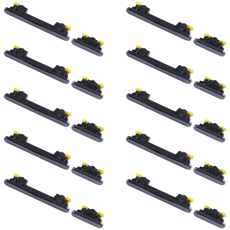10pcs Volume Control Button, For Samsung Galaxy S20 FE SM-G780, For Samsung Galaxy Z Flip 5G SM-F707, For Samsung Galaxy M23 SM-M236, For Samsung Galaxy A23 SM-A235, For Samsung Galaxy A53 5G SM-A536, For Samsung Galaxy A73 5G SM-A736...