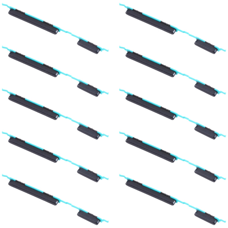 10pcs Volume Control Button, For Samsung Galaxy S20 FE SM-G780, For Samsung Galaxy Z Flip 5G SM-F707, For Samsung Galaxy M23 SM-M236, For Samsung Galaxy A23 SM-A235, For Samsung Galaxy A53 5G SM-A536, For Samsung Galaxy A73 5G SM-A736...