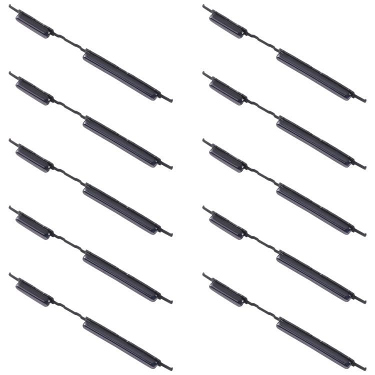 10pcs Volume Control Button, For Samsung Galaxy S20 FE SM-G780, For Samsung Galaxy Z Flip 5G SM-F707, For Samsung Galaxy M23 SM-M236, For Samsung Galaxy A23 SM-A235, For Samsung Galaxy A53 5G SM-A536, For Samsung Galaxy A73 5G SM-A736...