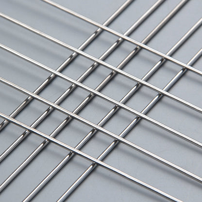 10pcs Outdoor Lamb Kebab Barbecue Stainless Steel Skewers, 1pc