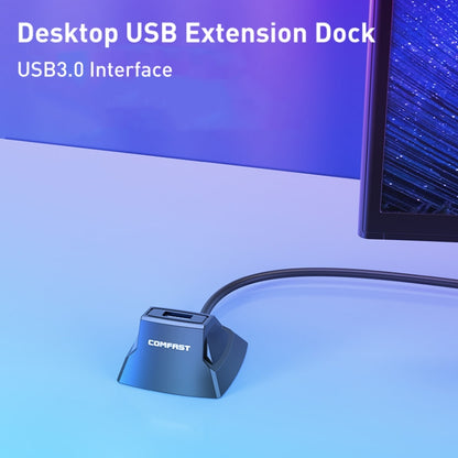COMFAST CF-U318 1.2m High Speed USB 3.0 Extension Cable with Base, With Base 1.2m