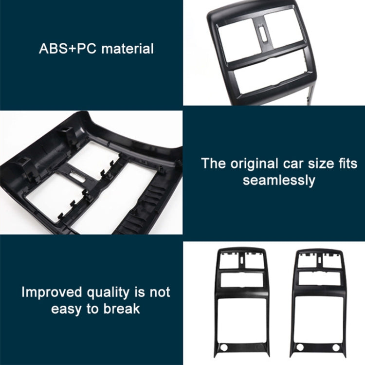 For Mercedes Benz ML320 / GL450 Car Rear Air Conditioner Air Outlet Panel Cover 166 680 7403, Single Hole, Dual Hole
