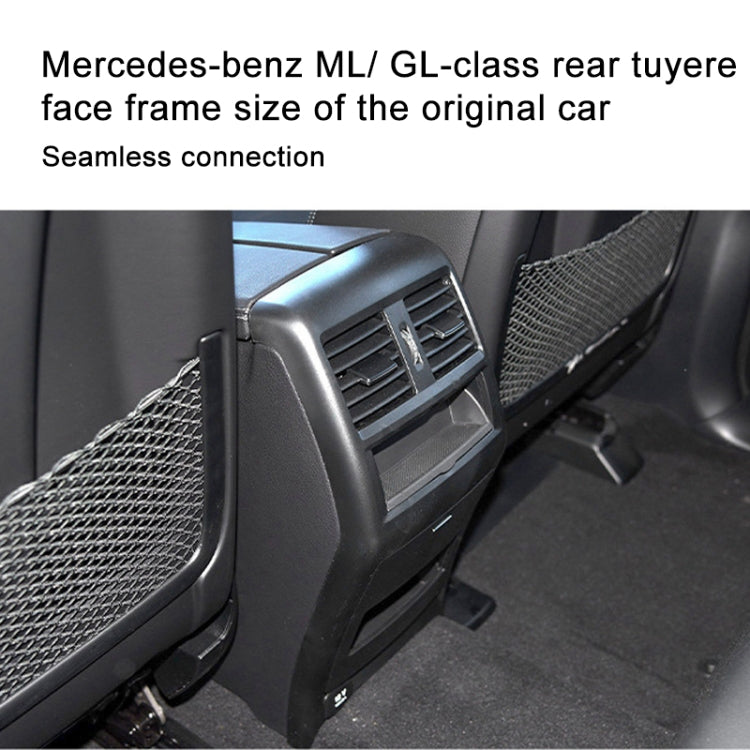 For Mercedes Benz ML320 / GL450 Car Rear Air Conditioner Air Outlet Panel Cover 166 680 7403, Single Hole, Dual Hole