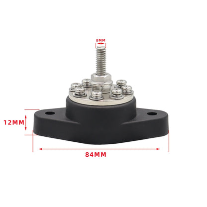 CP-4099 5/16 inch M8 RV Yacht 8-way Terminal Stud with 2pcs M5x20 Screws, CP-4099