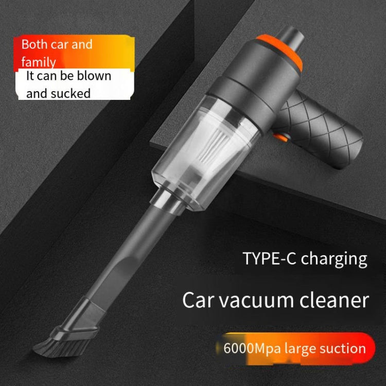 YT-M2037 6000Pa Dual Purpose Car Cordless Vacuum Cleaner, YT-M2037