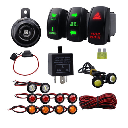 CP-4308 ATV UTV Turn Signal Fault Light Horn Wiring Harness Kit, CP-4308