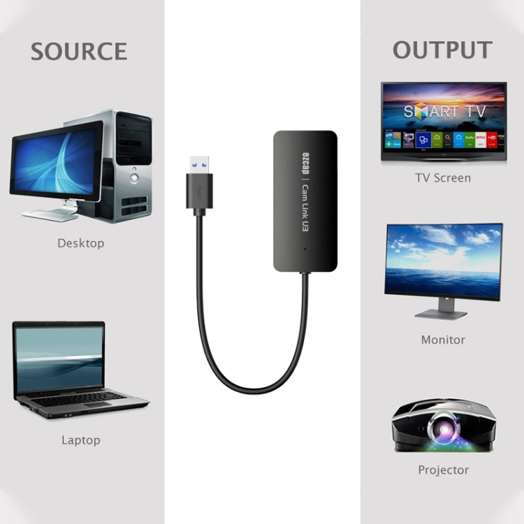 Ezcap 370 4K HDMI to USB 3.0 Video Capture Card, Ezcap 370