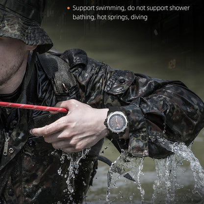 NORTH EDGE EVOQUE2 Outdoor Waterproof Solar Charging Sports Watch, EVOQUE2