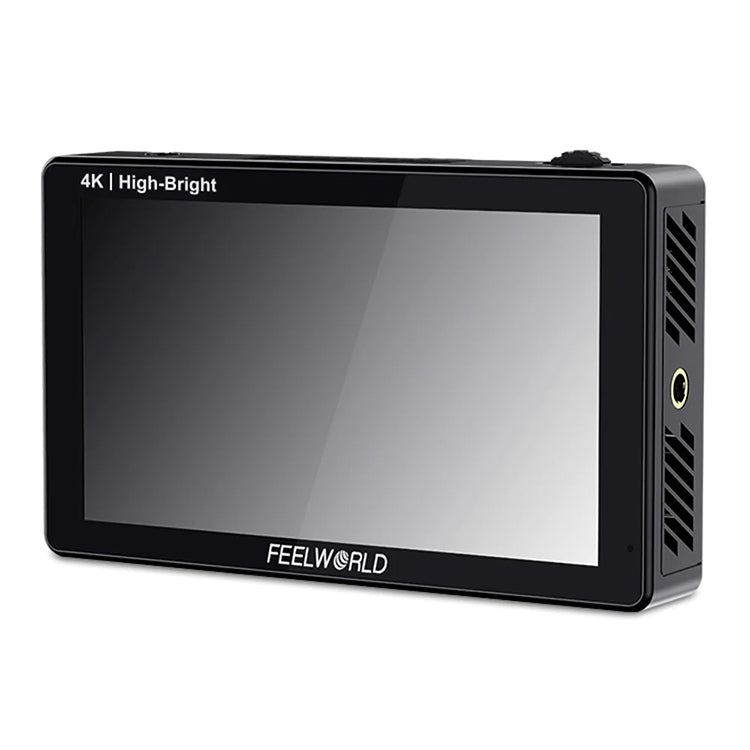 FEELWORLD LUT5E 5.5 inch High Bright 1600nit Touch Screen DSLR Camera Field Monitor F970 External Power and Install Kit 4K HDMI 1920X1080 IPS Panel, LUT5E