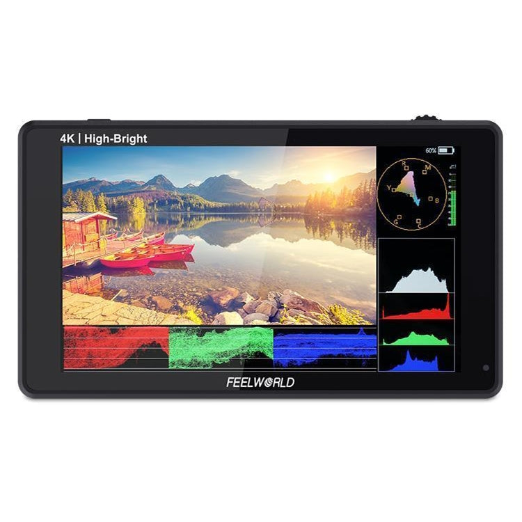 FEELWORLD LUT6E 6 inch 1600nits Touch Screen DSLR Camera Field Monitor Full HD1920x1080 IPS, LUT6E