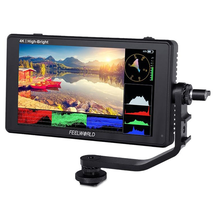 FEELWORLD LUT6E 6 inch 1600nits Touch Screen DSLR Camera Field Monitor Full HD1920x1080 IPS, LUT6E