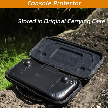 Hifylux 3 in 1 Gaming Console Protector Guard Monitor Cover Sun Hood Kickstand Holder Mount, For Steam Deck