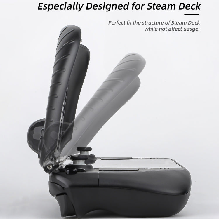 Hifylux 3 in 1 Gaming Console Protector Guard Monitor Cover Sun Hood Kickstand Holder Mount, For Steam Deck