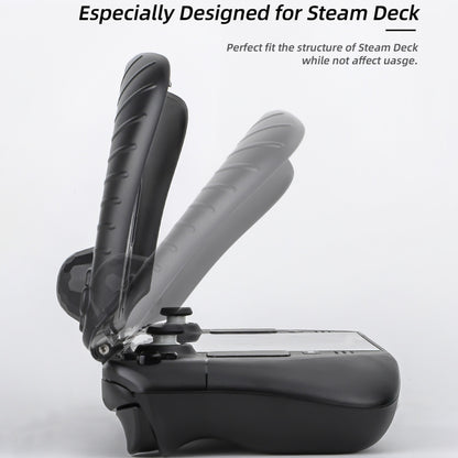 Hifylux 3 in 1 Gaming Console Protector Guard Monitor Cover Sun Hood Kickstand Holder Mount, For Steam Deck