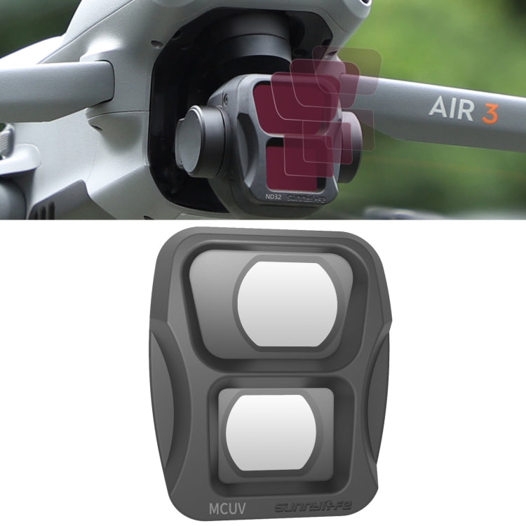 For DJI Air 3 Sunnylife Camera Lens Filter, MRC UV, ND4, ND8, ND16, ND32, ND4/PL, CPL, 3 in 1 CPL ND8 ND16, 4 in 1 ND4/PL ND8/PL ND16/PL ND32/PL, 4 in 1 ND4 ND8 ND16 ND32, 4 in 1 MCUV CPL ND4 ND8, 6 in 1 MCUV CPL ND4 ND8 ND16 ND32