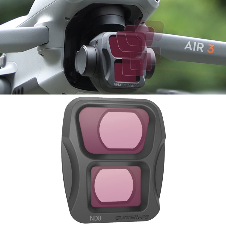 For DJI Air 3 Sunnylife Camera Lens Filter, MRC UV, ND4, ND8, ND16, ND32, ND4/PL, CPL, 3 in 1 CPL ND8 ND16, 4 in 1 ND4/PL ND8/PL ND16/PL ND32/PL, 4 in 1 ND4 ND8 ND16 ND32, 4 in 1 MCUV CPL ND4 ND8, 6 in 1 MCUV CPL ND4 ND8 ND16 ND32
