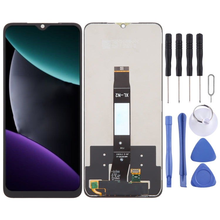 Original LCD Screen With Digitizer Full Assembly, For Xiaomi Poco C51, For Xiaomi Poco C50