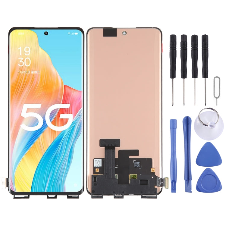 Original AMOLED LCD Screen with Digitizer Full Assembly, For OPPO Reno14 5G, For OPPO F29 Pro 5G CPH2705, For OPPO F29 5G, For OPPO Reno13 Pro 5G CPH2697, For OPPO Reno13 5G CPH2689, For OPPO F27 5G, For OPPO Reno12 F CPH2637...