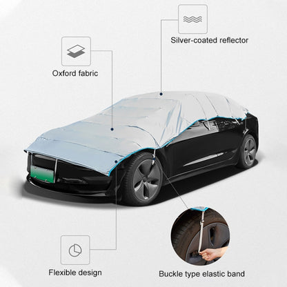 Automatic Retractable SUV Universal Sunshade Snow-proof Dust-proof Cover, S, M, L