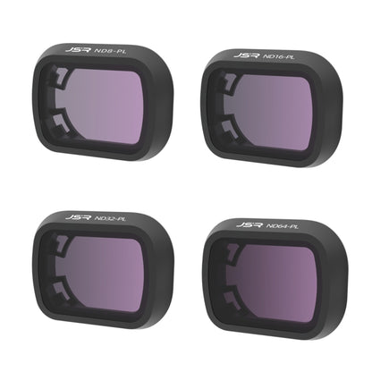 For DJI Mini 4 Pro JSR KB Series Drone Camera Lens Filter, MRC UV, CPL, ND8, ND16, ND32, ND64, ND256, ND1000, ND8PL, ND16PL, ND32PL, ND64PL, NIGHT, STAR, 3 in 1 CPL ND8 ND16, 3 in 1 ND16 ND64 ND256, 4 in 1 NDPL, 4 in 1 CPL ND16/32/64