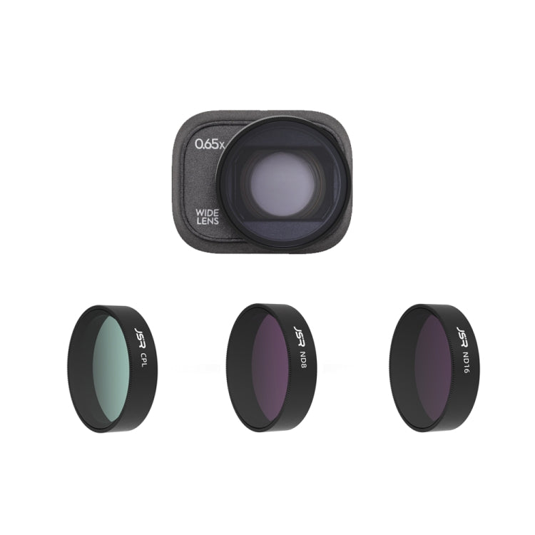 For DJI Mini 4 Pro JSR KB Series Drone Camera Lens Filter, MRC UV, CPL, ND8, ND16, ND32, ND64, ND256, ND1000, ND8PL, ND16PL, ND32PL, ND64PL, NIGHT, STAR, 3 in 1 CPL ND8 ND16, 3 in 1 ND16 ND64 ND256, 4 in 1 NDPL, 4 in 1 CPL ND16/32/64