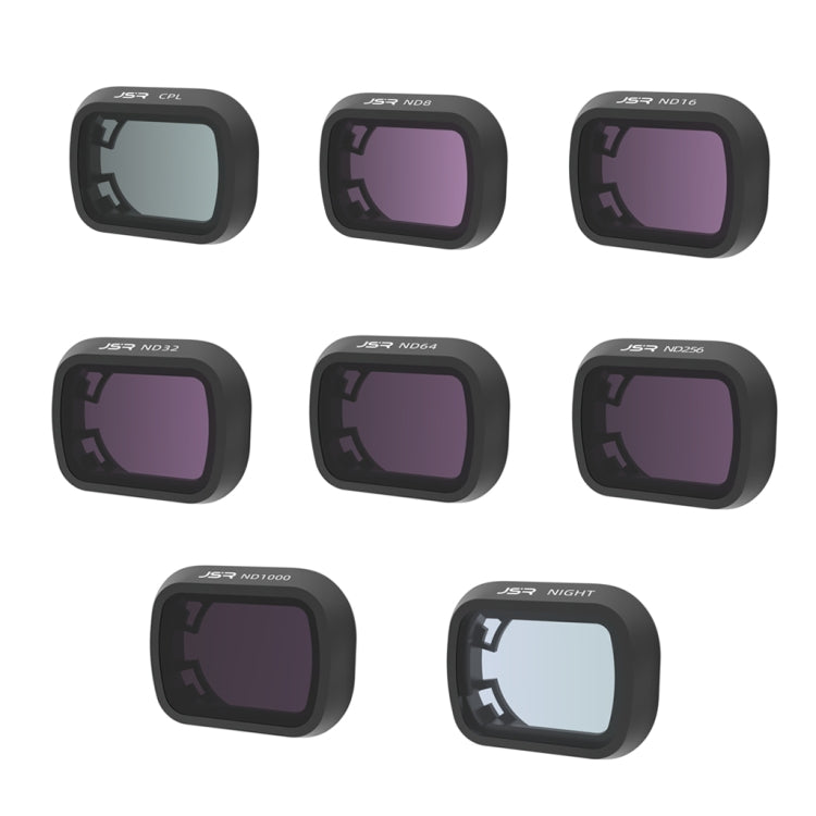 For DJI Mini 4 Pro JSR KB Series Drone Camera Lens Filter, MRC UV, CPL, ND8, ND16, ND32, ND64, ND256, ND1000, ND8PL, ND16PL, ND32PL, ND64PL, NIGHT, STAR, 3 in 1 CPL ND8 ND16, 3 in 1 ND16 ND64 ND256, 4 in 1 NDPL, 4 in 1 CPL ND16/32/64