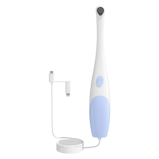 AN109 8LEDs 3.0MP 2 in 1 Visible Oral Endoscope, 2 in 1 (Purple)