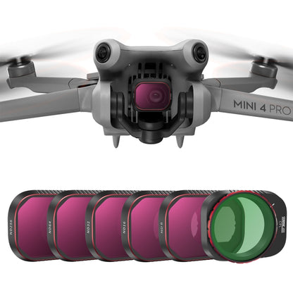 For DJI Mini 4 Pro STARTRC Drone Lens Filter, ND16/64/256, CPL ND8/16/32/64/256, CPL UV ND8/16/32/64