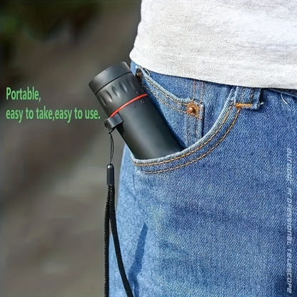 2000x25 3.6 inch 12x HD Magnification Monocular High Power Telescope, 2000x25