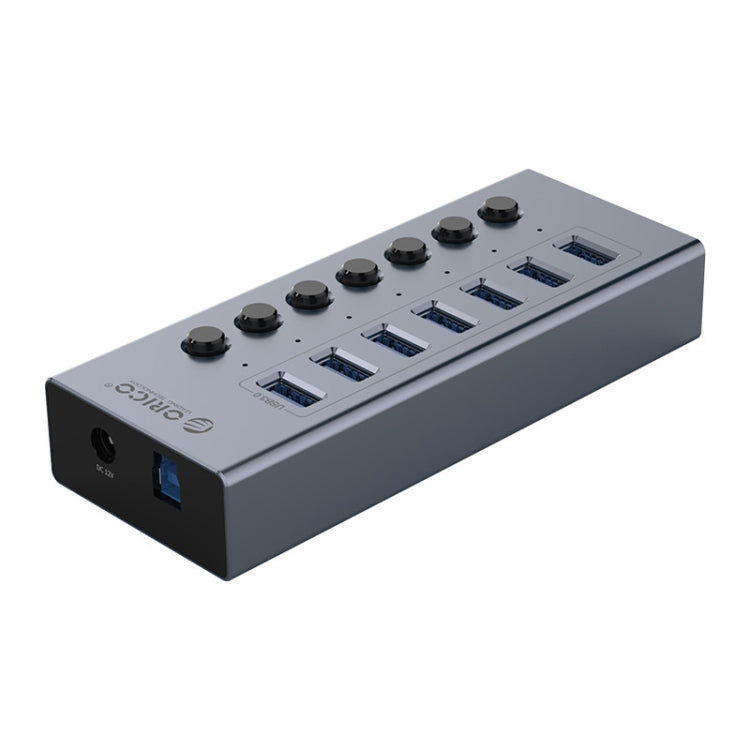 ORICO BT2U3-7AB-GY-BP 7 Ports USB 3.0 HUB with Individual Switches, 7AB