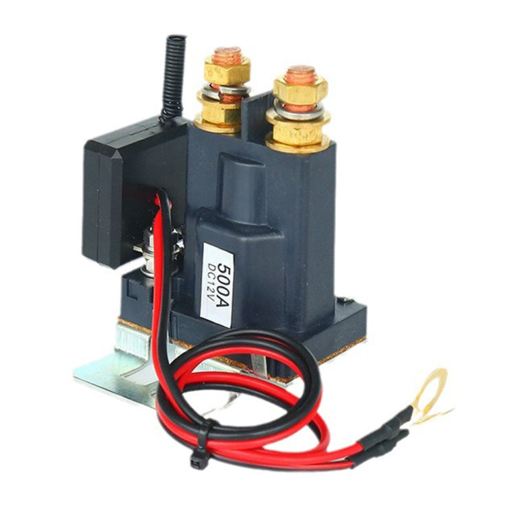 24V 500A Car Battery Remote Control Relay Rotary Switch Cut, with 1 x Remote Control, with 2 x Remote Control