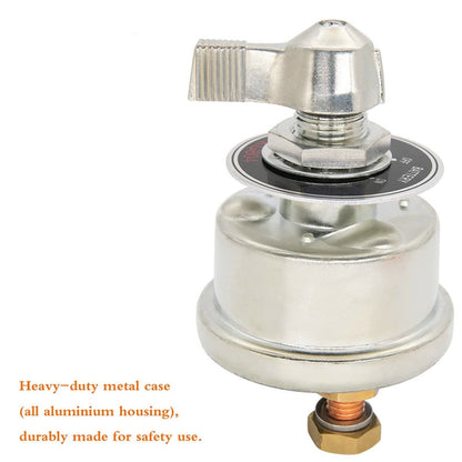 300A Car Ships RV High Current Battery Cut-Off Switch Battery Power Isolator With Accessories