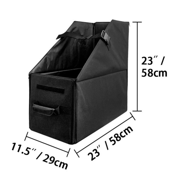 Oxford Cloth Car Trunk Folding Bicycle Storage Box, without Dust Cover, with Dust Cover