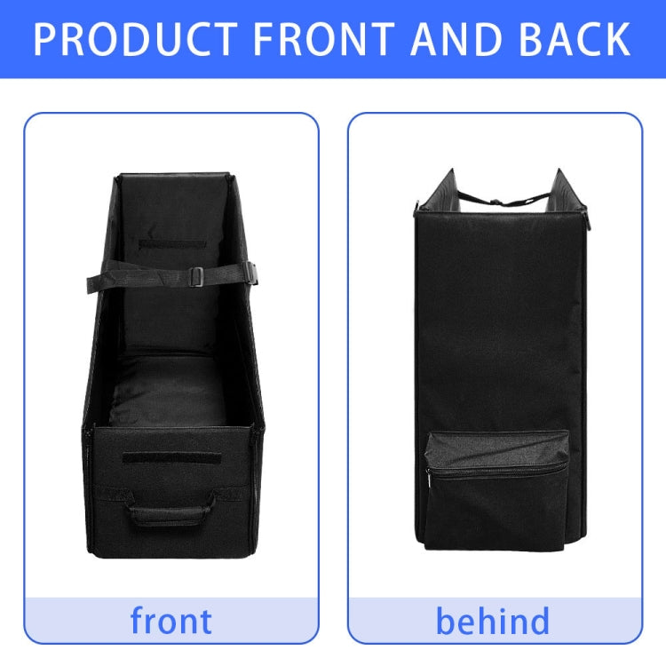 Oxford Cloth Car Trunk Folding Bicycle Storage Box, without Dust Cover, with Dust Cover