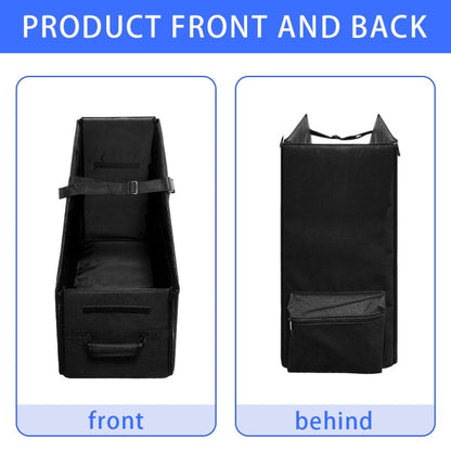 Oxford Cloth Car Trunk Folding Bicycle Storage Box, without Dust Cover, with Dust Cover