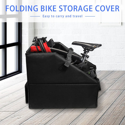 Oxford Cloth Car Trunk Folding Bicycle Storage Box, without Dust Cover, with Dust Cover