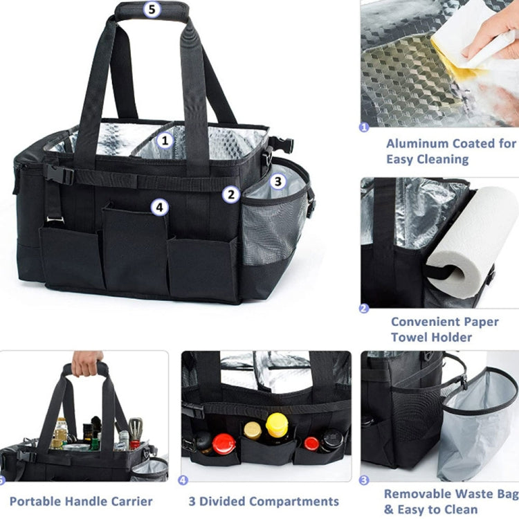 Large Foldable and Portable Outdoor Car Camping Picnic Storage Bag