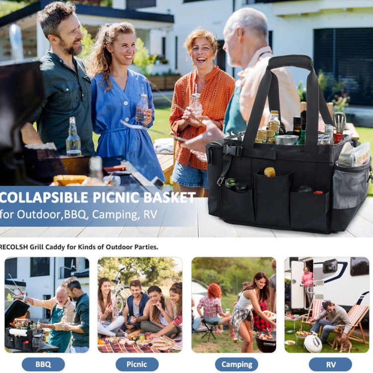 Large Foldable and Portable Outdoor Car Camping Picnic Storage Bag