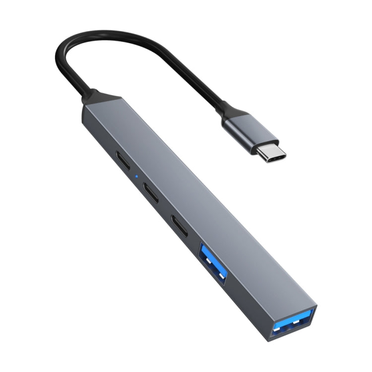 ADS-809 PD 100W 5 in 1 USB-C / Type-C Port Multifunctional Docking Station, PD 100W 5 in 1