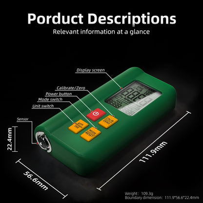 BSIDE T2 High Precision Coating Thickness Gauge, T2