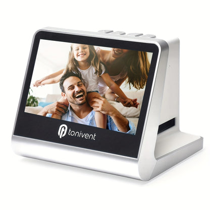 Tonivent TON170 14 Mega Pixels 5 inch HD Screen Film Scanner, TON170 White