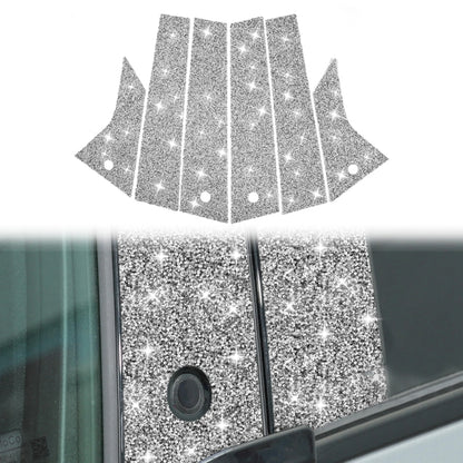 For Ford Mustang Mach E 2021 Car B-pillar Diamond Decorative Sticker, B-pillar