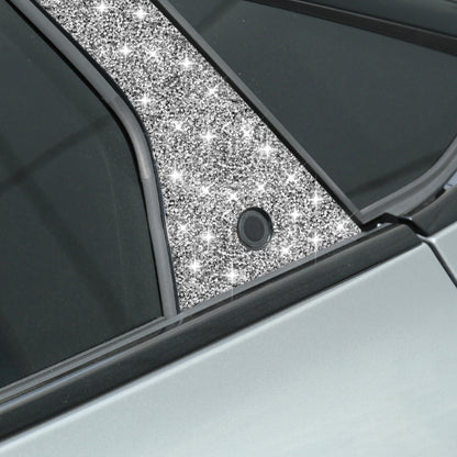 For Ford Mustang Mach E 2021 Car B-pillar Diamond Decorative Sticker, B-pillar