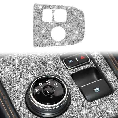 For Ford Mustang Mach E 2021 Car Gear Panel Diamond Decorative Sticker, Gear Panel