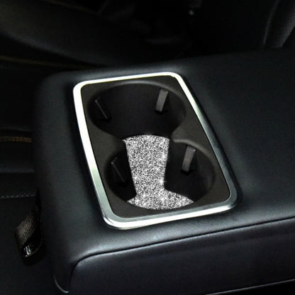 For Ford Mustang Mach E 2021 Car Small Cup Base Diamond Decorative Sticker, Small Cup Base