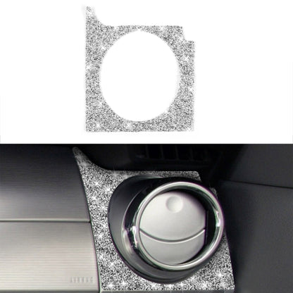 For Ford Mustang 2005-2009 Car Right Air Outlet Diamond Decorative Sticker, Left Drive, Right Air Outlet
