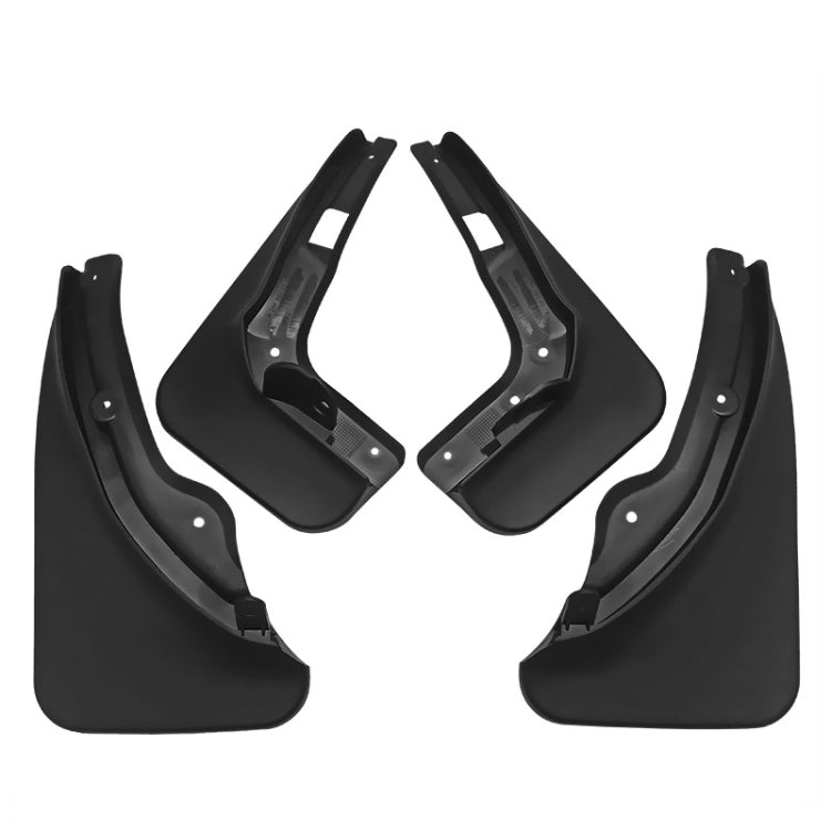 4pcs/Set Car Auto Soft Plastic Splash Flaps Fender Guard, For Mercedes-Benz C-Class W205 Sport 2015-20, For Mercedes-Benz C-Class W205 2015-2020, For Mercedes-Benz C-Class W205 Sport 2008-14, For Mercedes-Benz C-Class W205 2011-2014